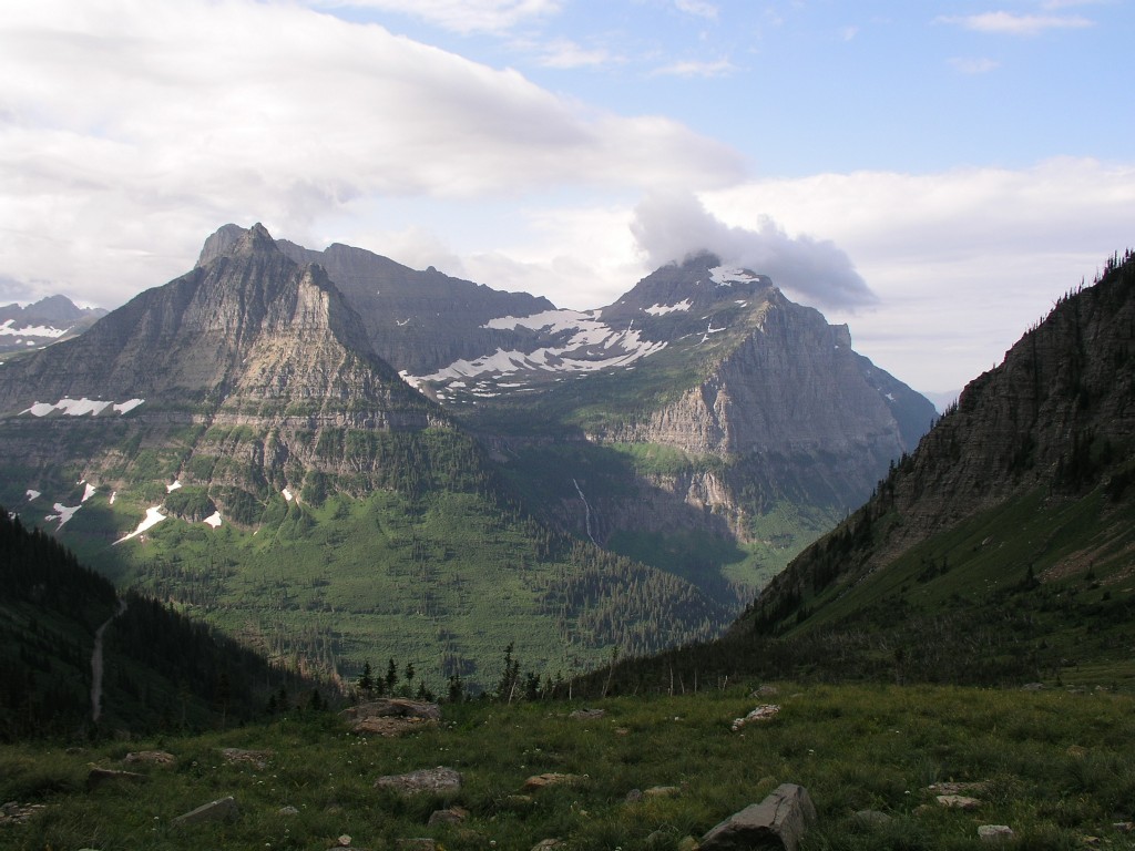Birdwoman Falls Glacier National Park