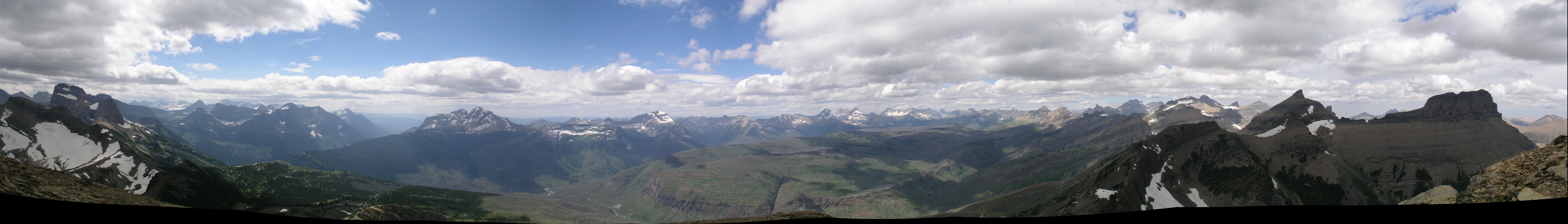 Swiftcurrent Lookout panorama