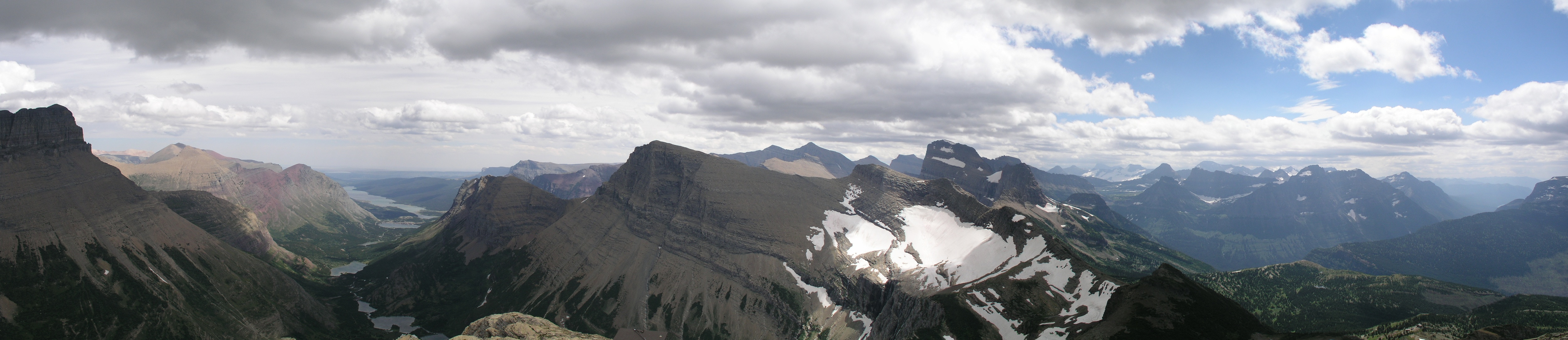 Swiftcurrent Lookout panorama