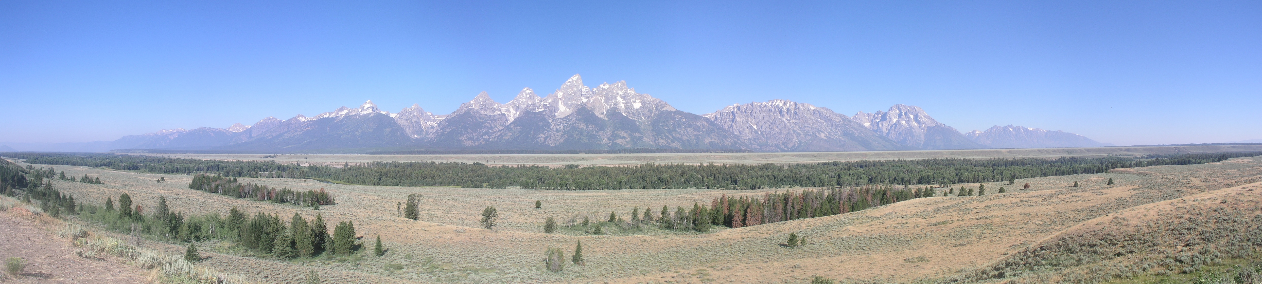 tetons panorama