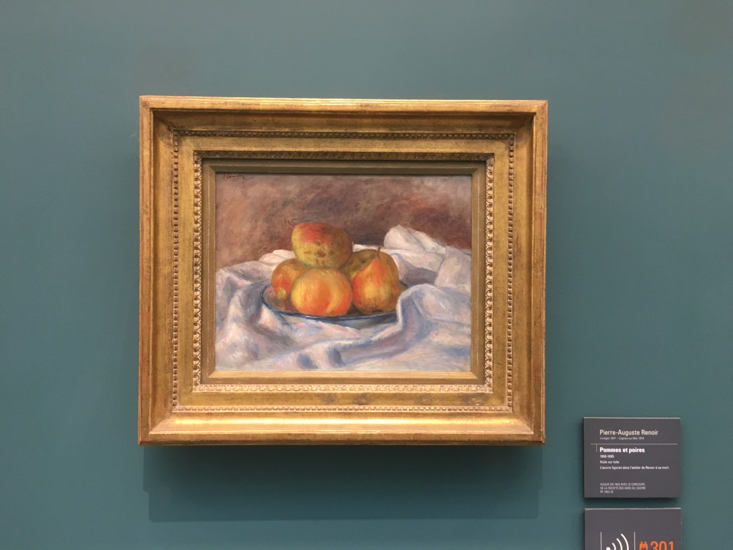 Pierre-Auguste Renoir Pommes et poires