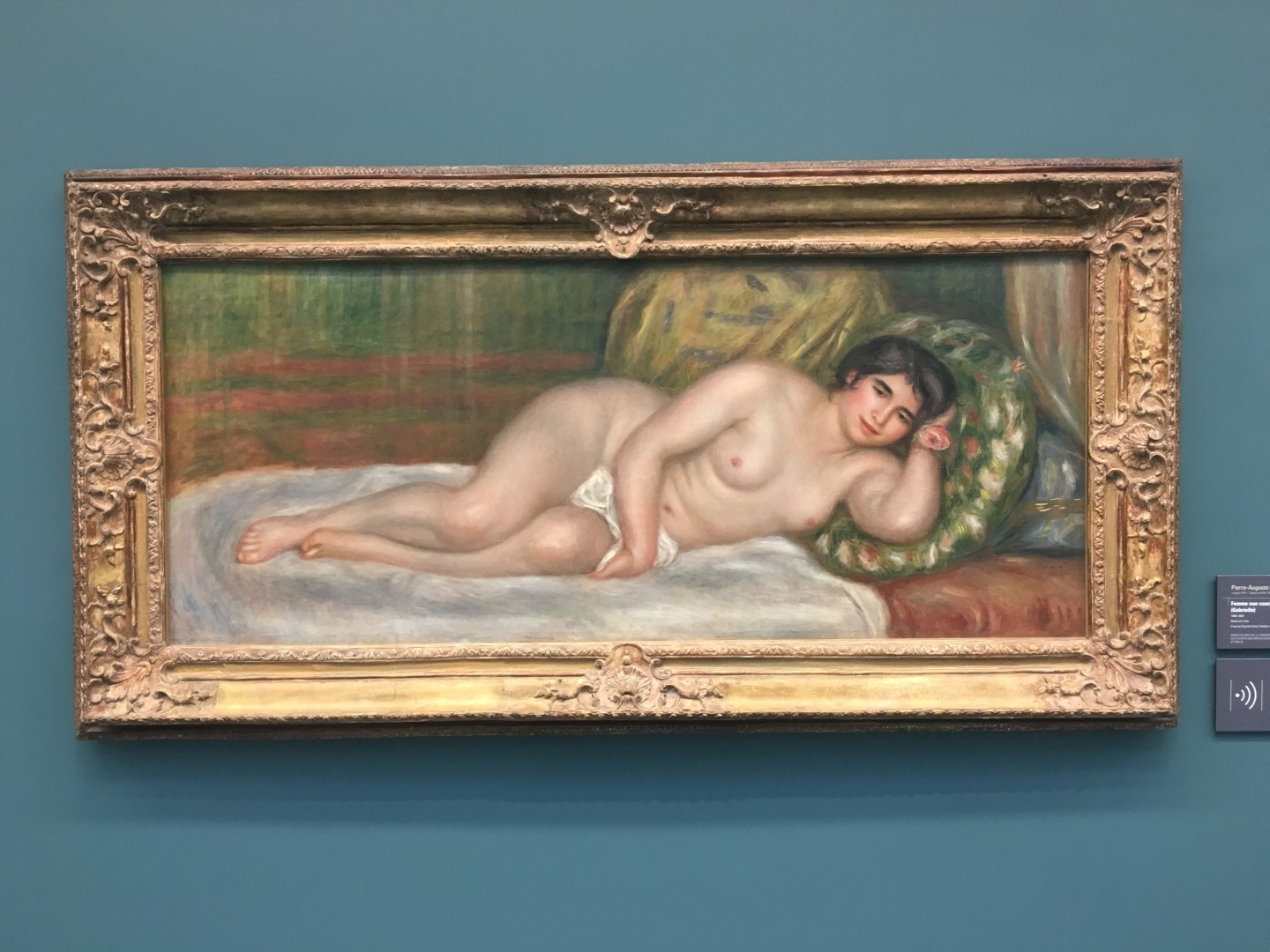 Pierre-Auguste Renoir Femme nue couche