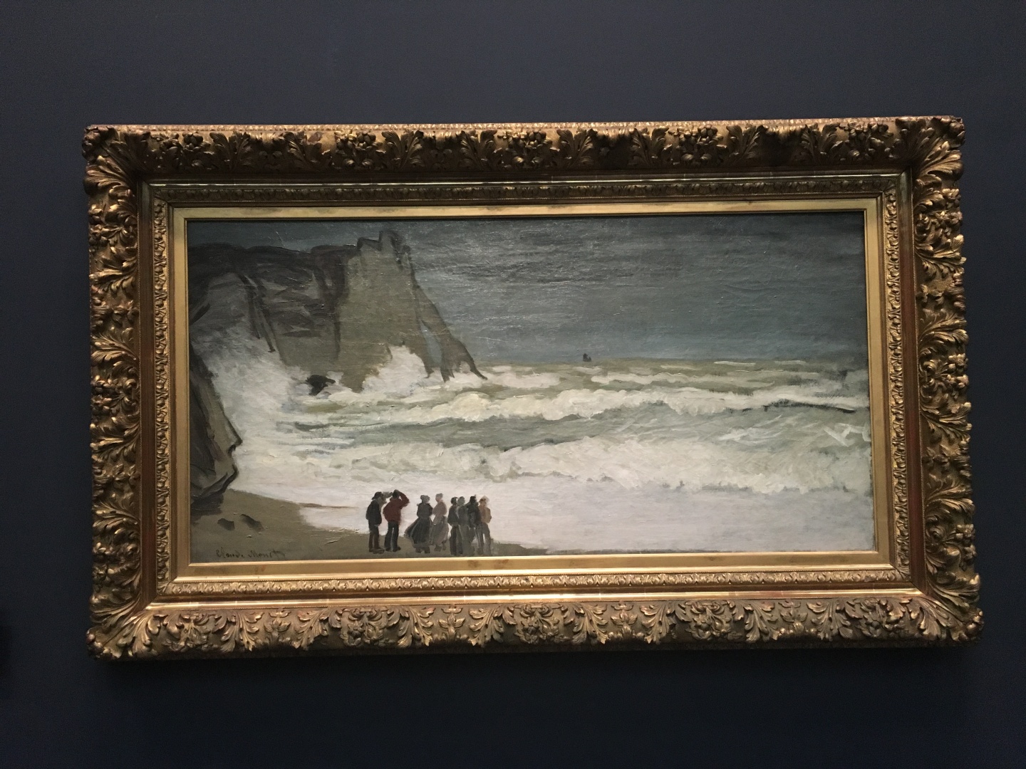 Claude Monet Grosse Mer  Etretat