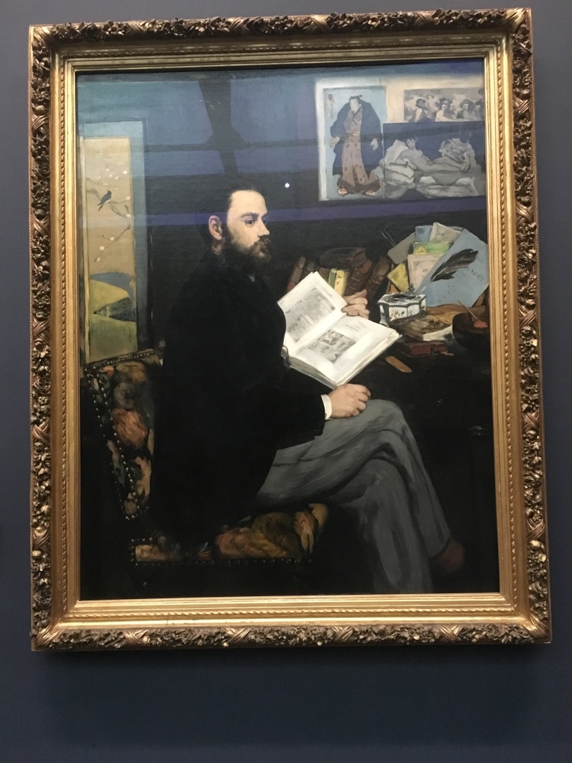 douard Manet Portrait of mile Zola