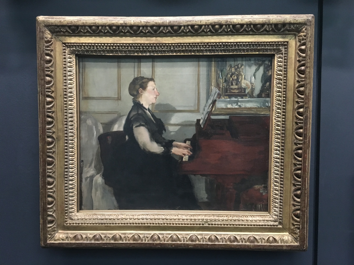 douard Manet Madame Manet au piano
