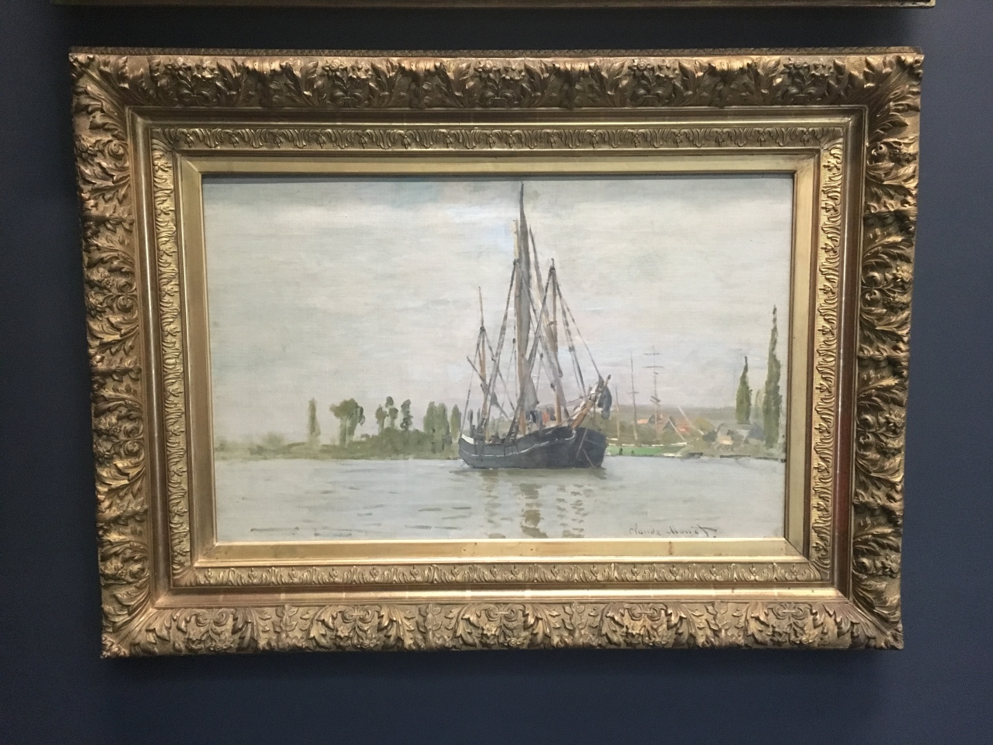 Claude Monet Chasse-Mare  l'ancre