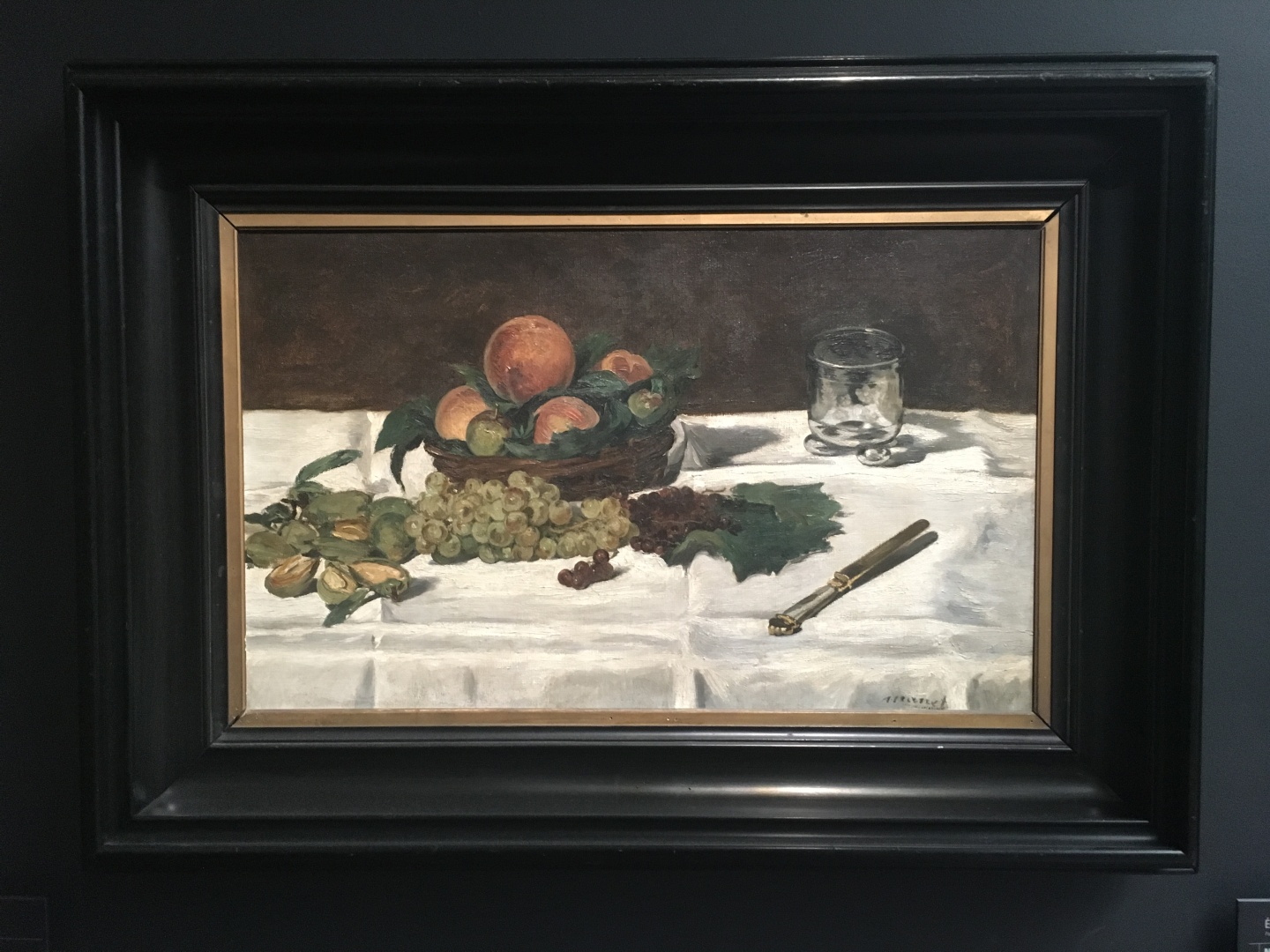 douard Manet Fruits sur une Table