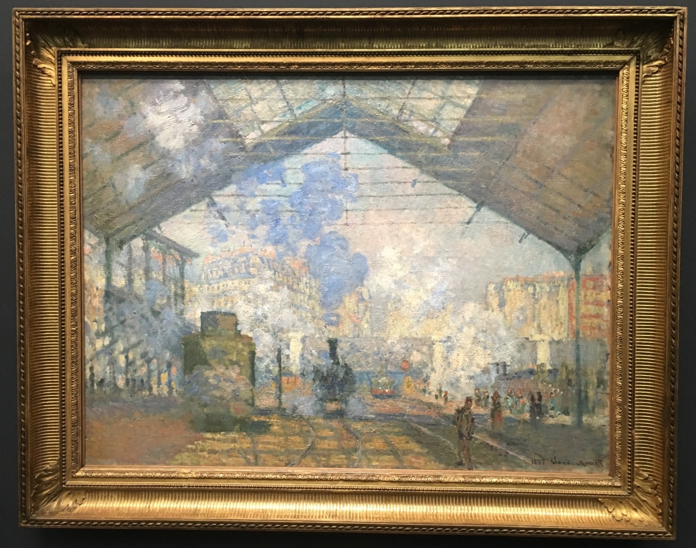 Claude Monet La gare Saint-Lazare