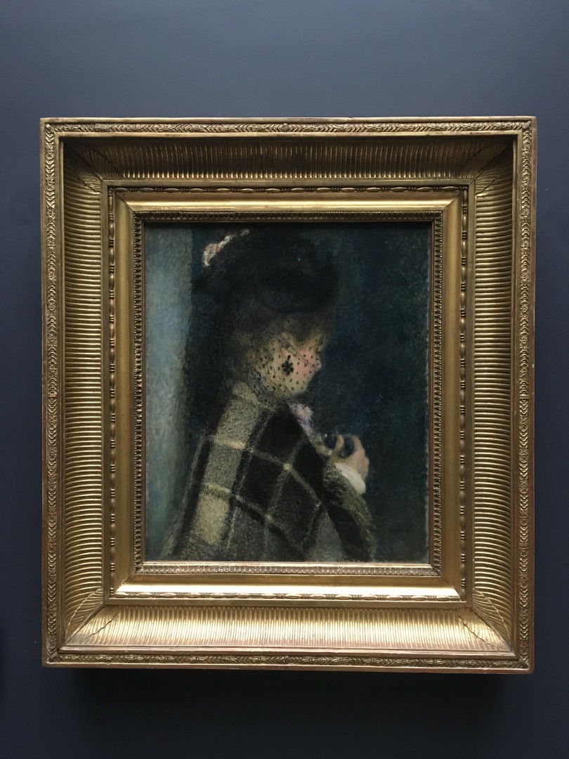 Pierre-Auguste Renoir Jeune femme  la violette