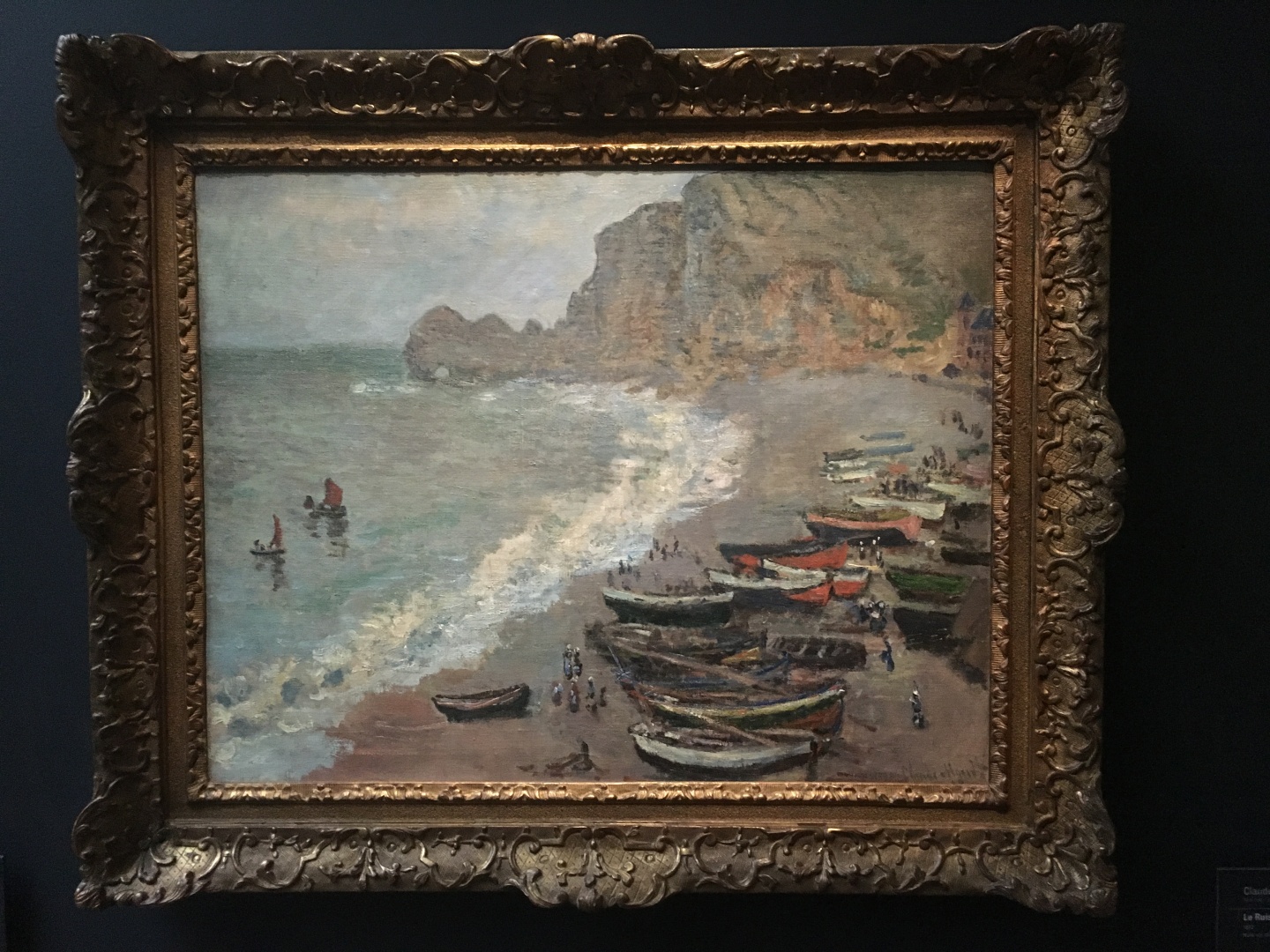 Claude Monet Plage d'tretat