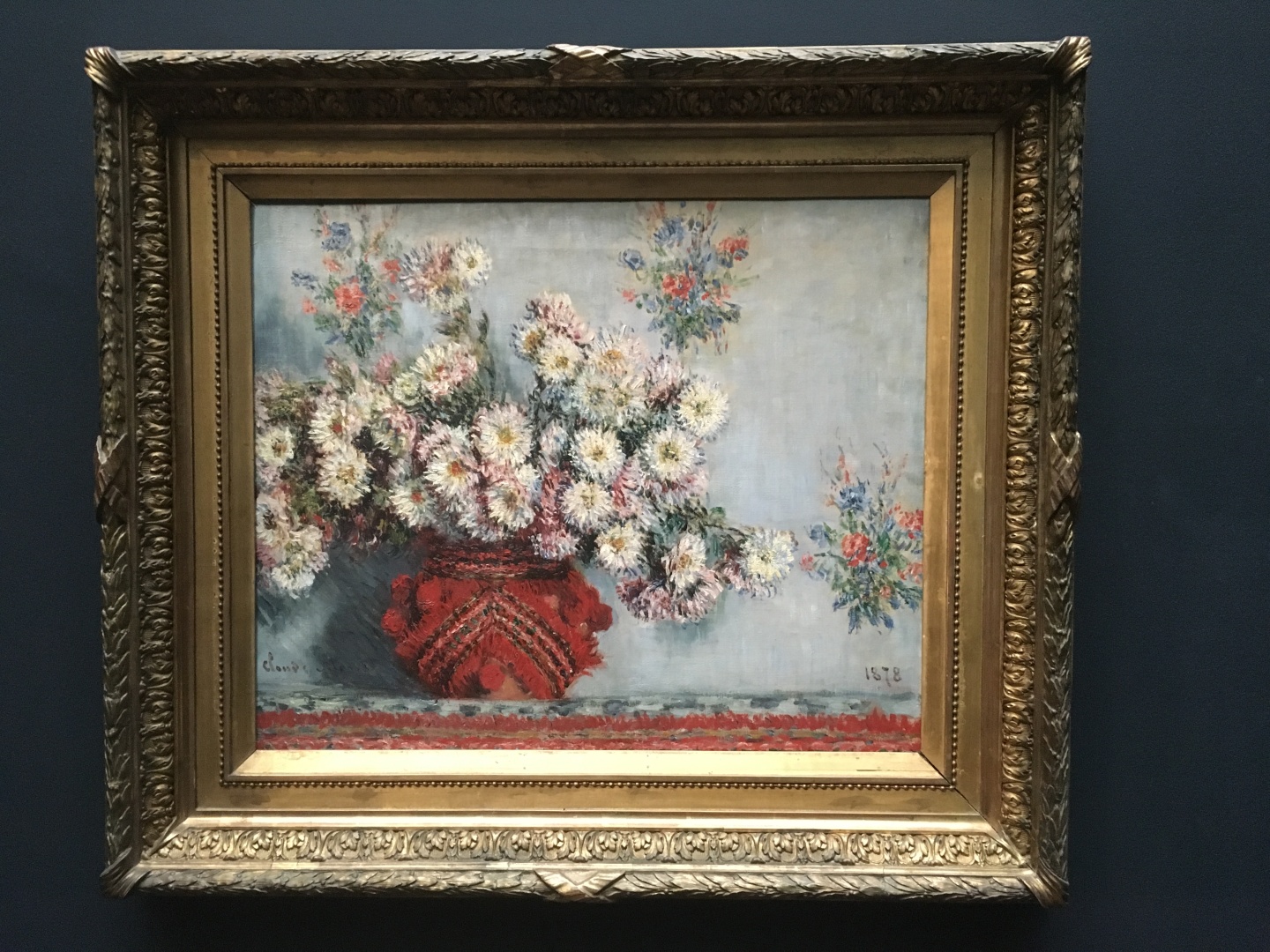 Claude Monet Chrysanthmes
