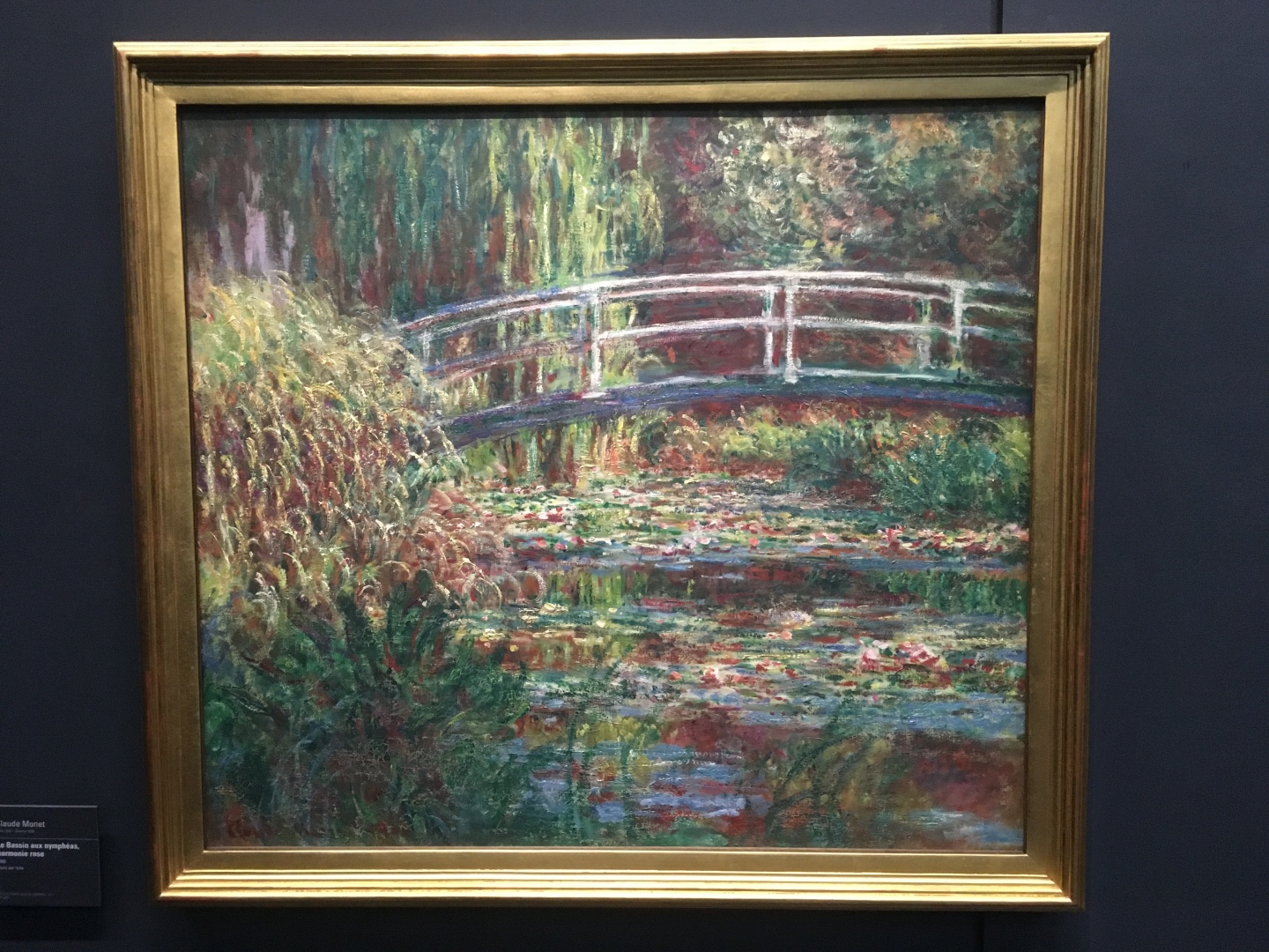 Claude Monet Le Bassin aux nypmphas, harmonie rose