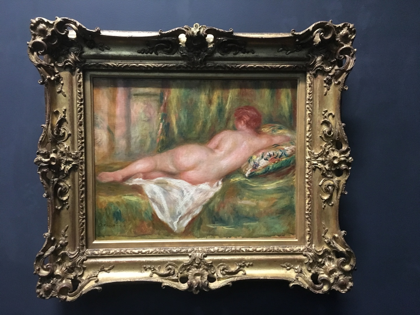 Pierre-Auguste Renoir Nu couch vu de dos dit aussi Le repos aprs le bain