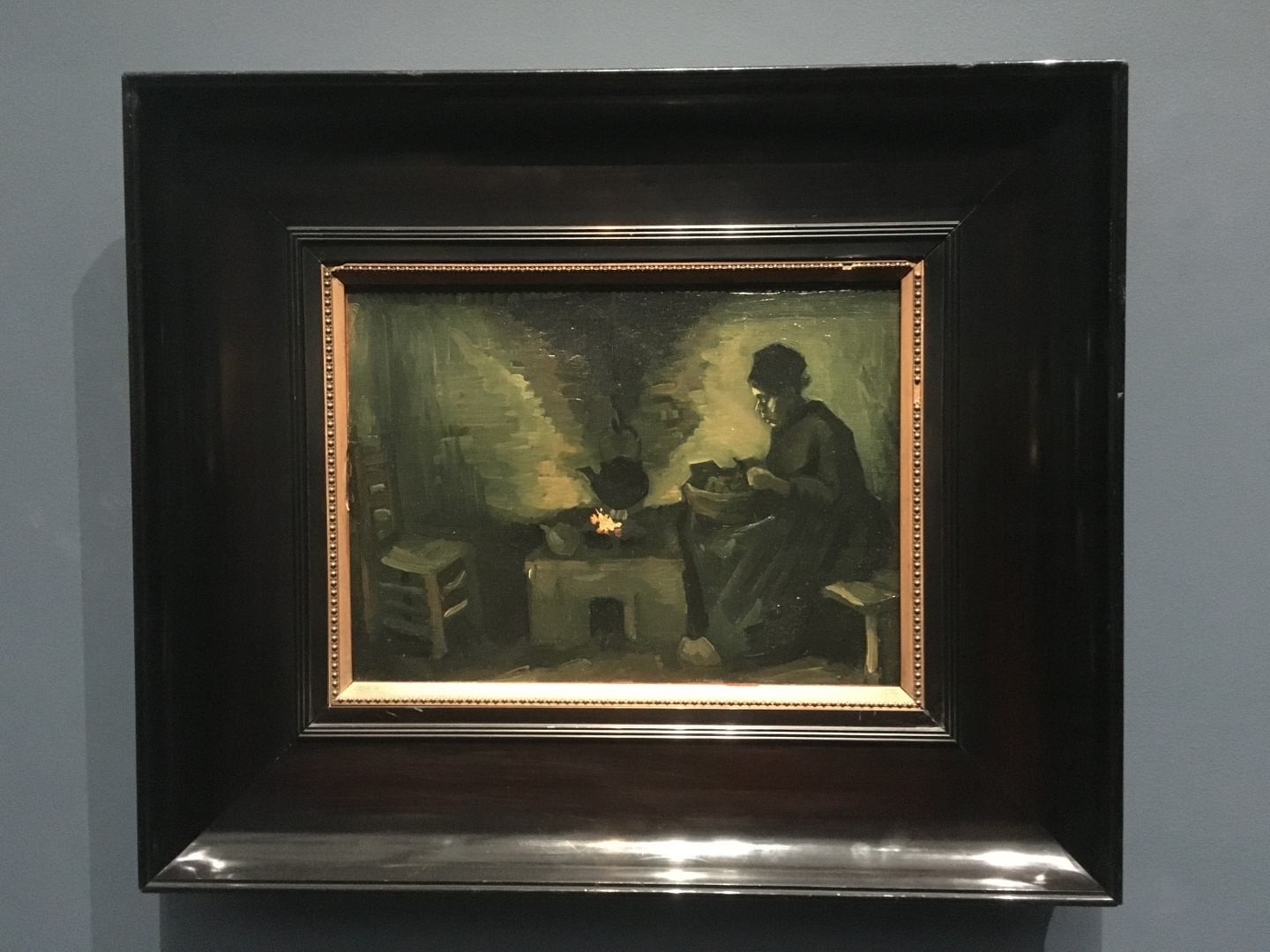 Vincent Van Gogh Paysanne prs de l'tre