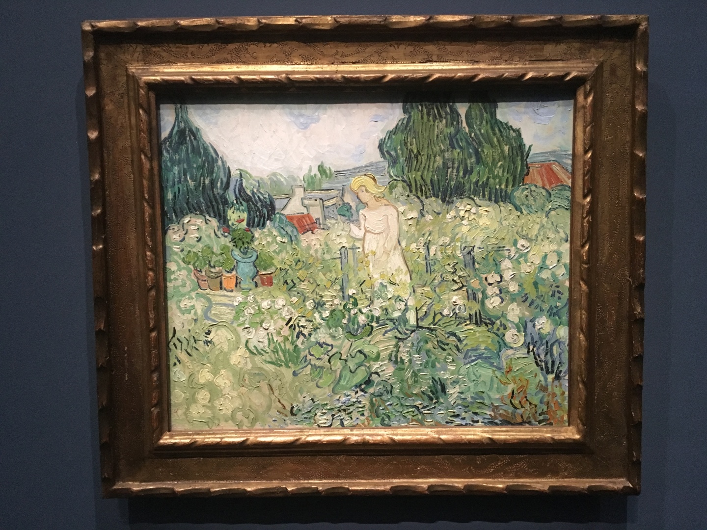 Vincent Van Gogh Mademoiselle Gachet dans son jardin  Auvers-sur-Oise