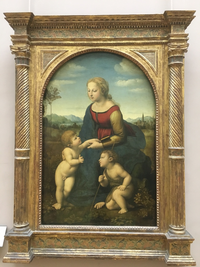 Raphael Madonna and Child with Saint John the Baptist