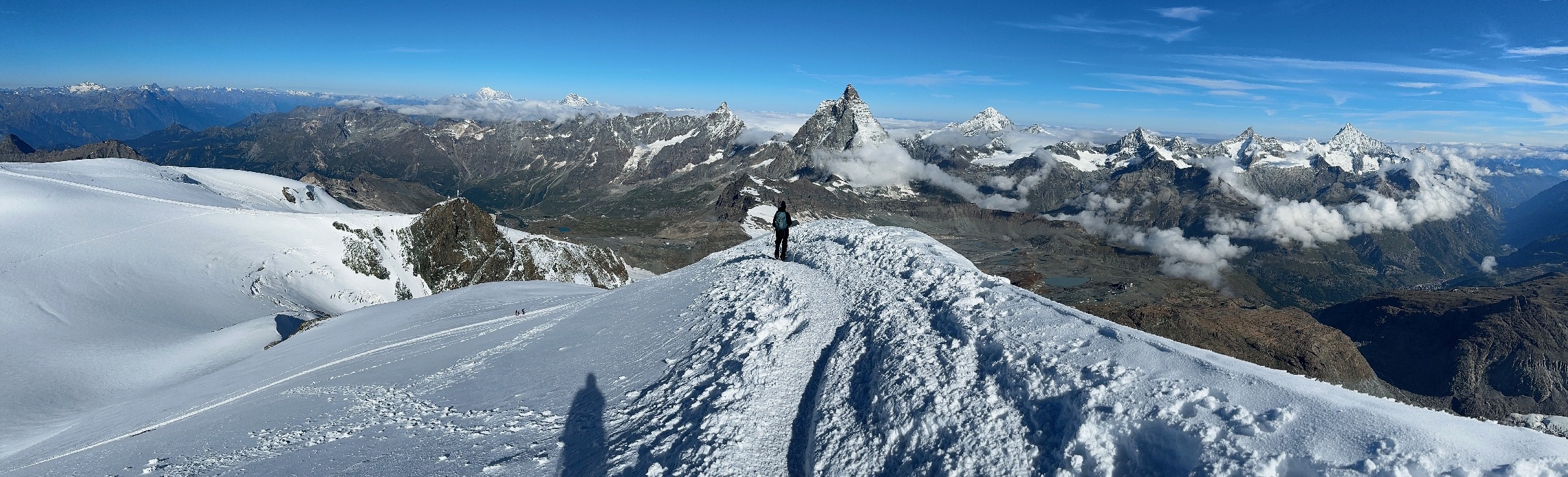 Breithorn Occidentale normal route
