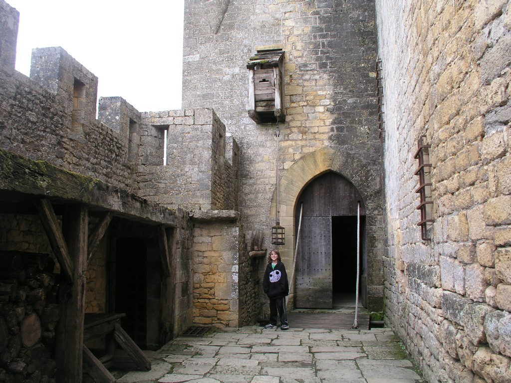 drawbridge at Beynac