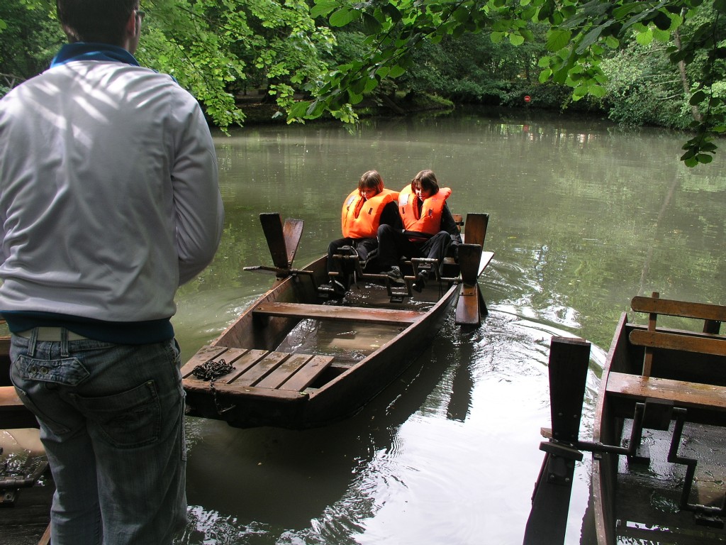 Paddleboat at Clos Luc&eacute;