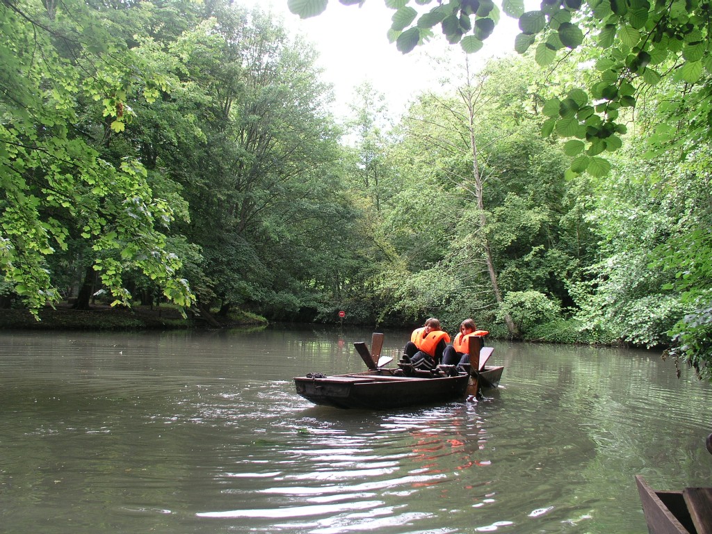 Paddleboat at Clos Luc&eacute;