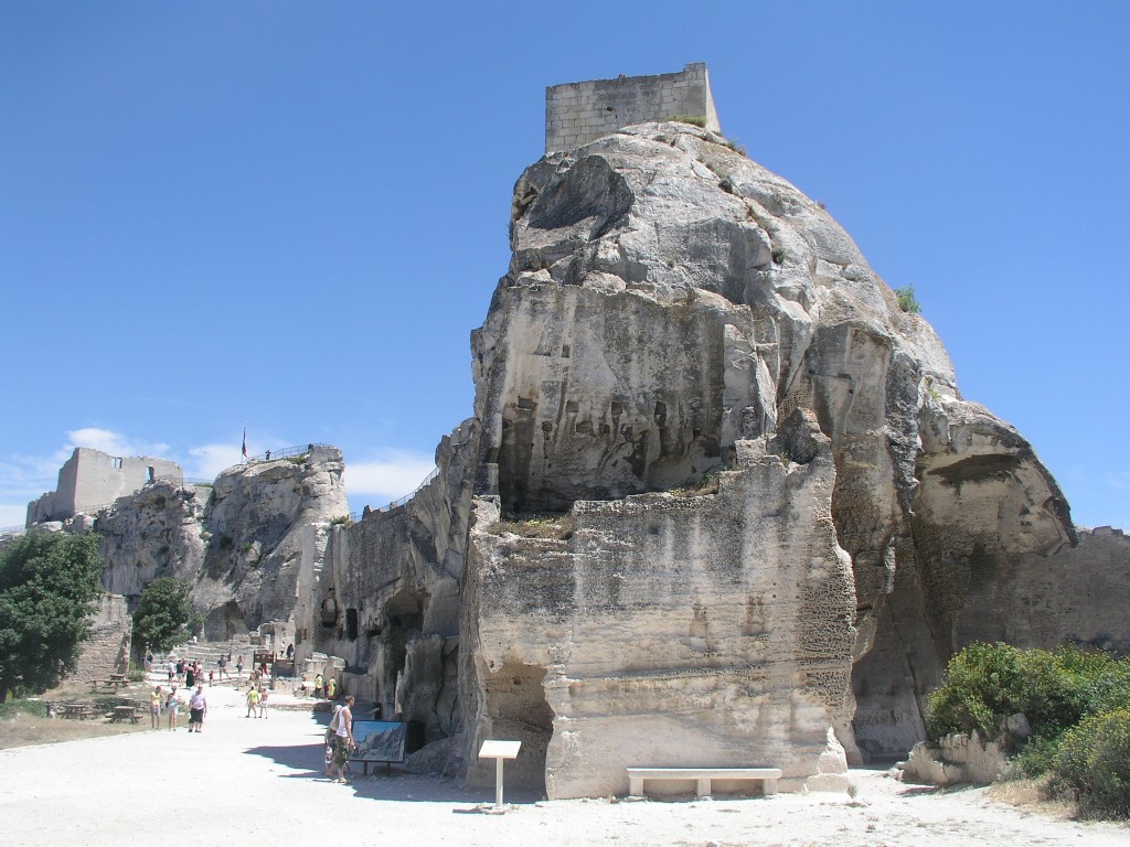 Les Baux - Ruins of the castle