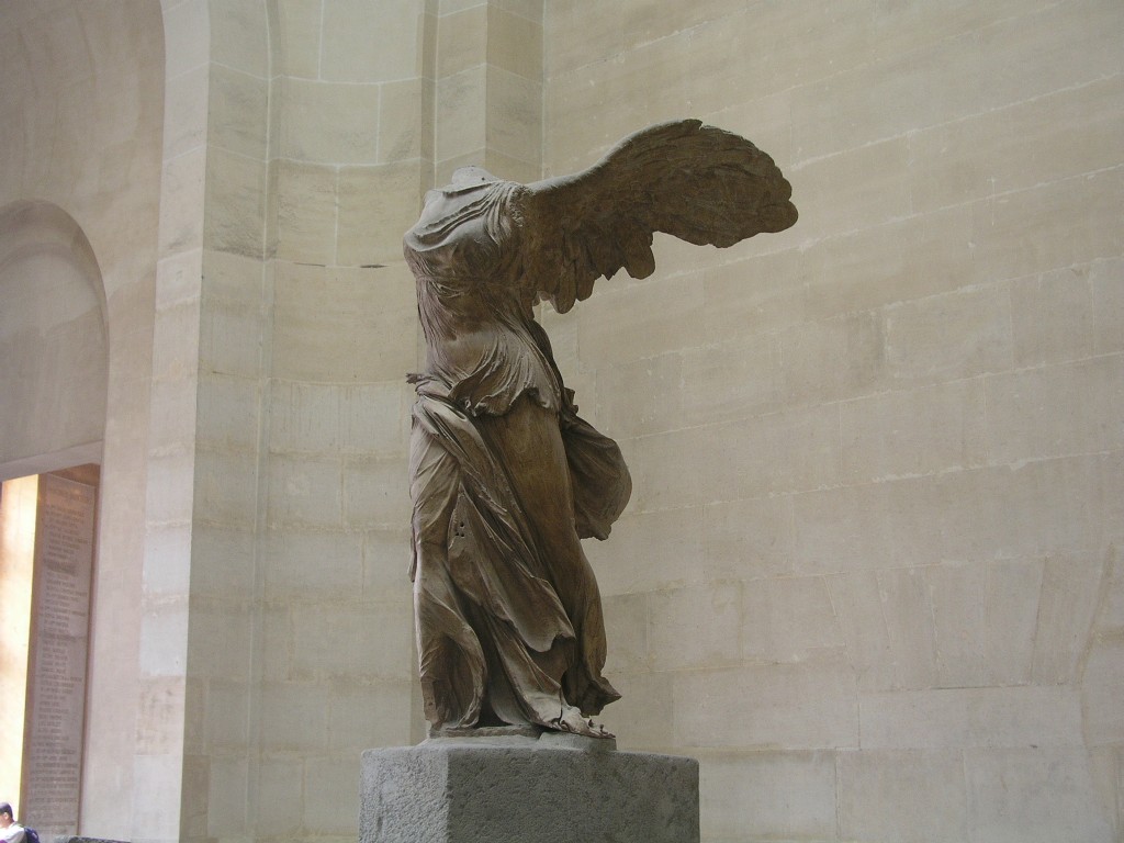 the Winged Victory of Samothrace